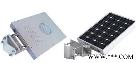 一体化太阳能路灯 新农村户外照明灯LED小路灯景观灯高杆灯12W图1