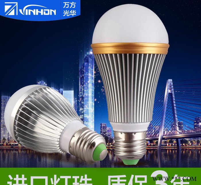 led球泡灯E27螺口家用led照明灯泡节能灯球泡直销图1