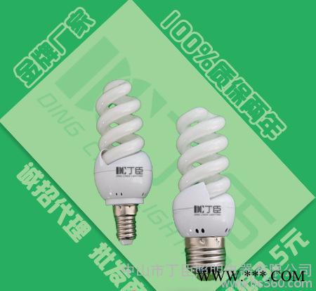 补贴节能灯螺旋灯泡3W9w13w15w混合粉三基色E14E27配台灯直销