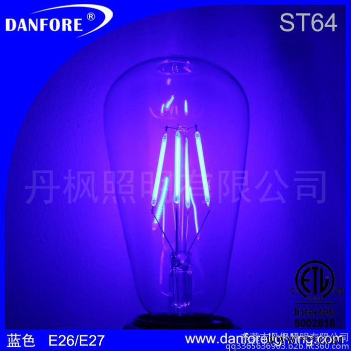 DF-ST64 彩色灯泡RGB彩色LED灯条节能灯七彩节日装饰灯泡CE/ROHS认证**质保两年**保证图7