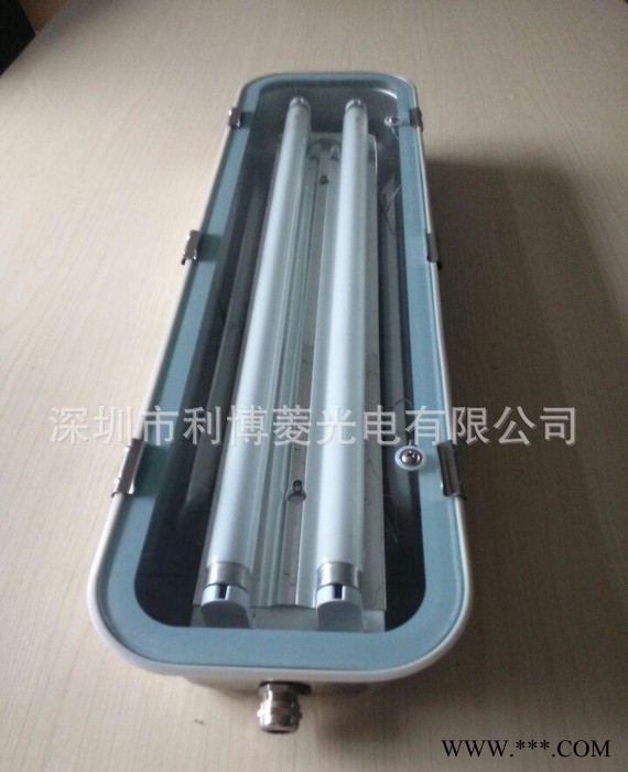 不锈钢三防灯铁皮三防灯荧光灯生产可选颜色三防灯壳图1