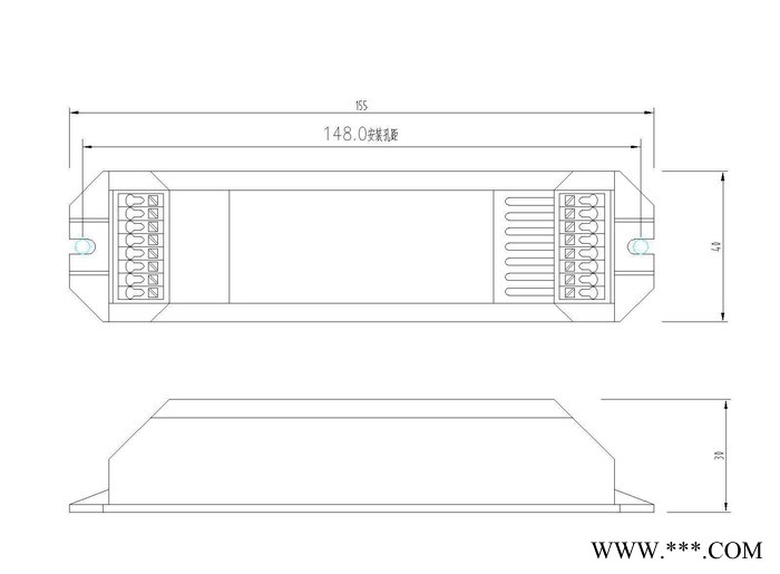 SANFORCE T8 36W荧光灯应急电源 **认证 厂价直销 质保3年图1