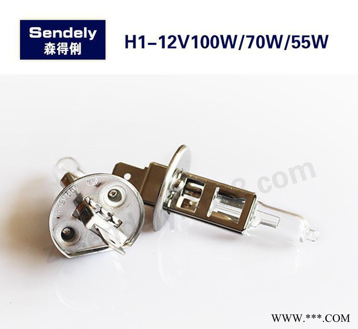 H1-12V 55/70/100W汽车氙气灯泡卤素灯泡高穿透增亮型白光白泡图3