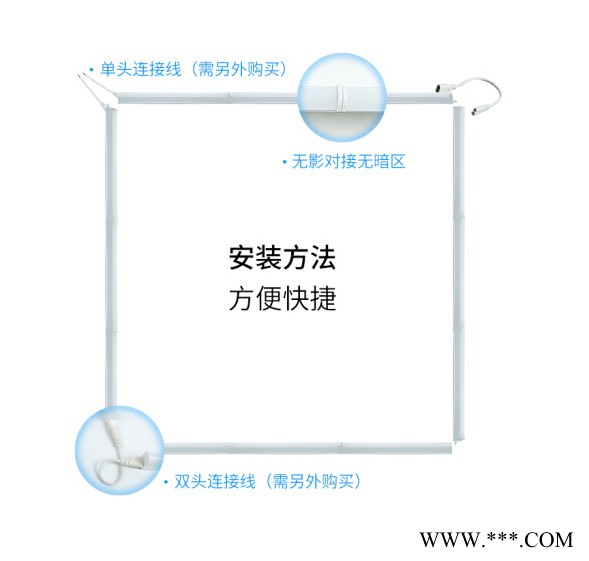 Philips/飞利浦T5 T5灯管一体化支架日光荧光灯管节能支架灯图4