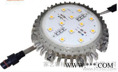 江苏led512全彩外控点光源轮廊灯10公分像素灯