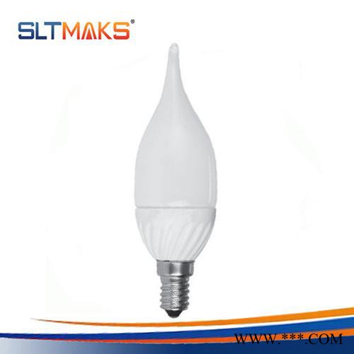 LED 3W 蜡烛灯 拉尾灯 尖泡灯 节能灯 E27头 室内照明 **图4