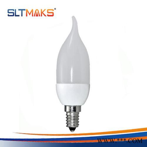 LED 3W 蜡烛灯 拉尾灯 尖泡灯 节能灯 E27头 室内照明 **图3