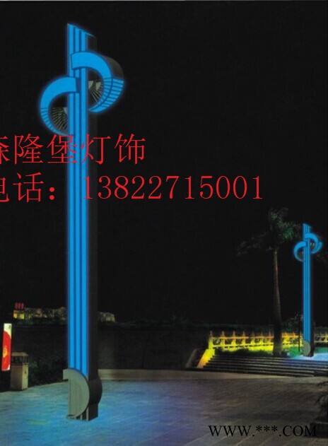 荧光灯景观灯,仿云石景观灯,透光石云石灯,景观灯厂家图3