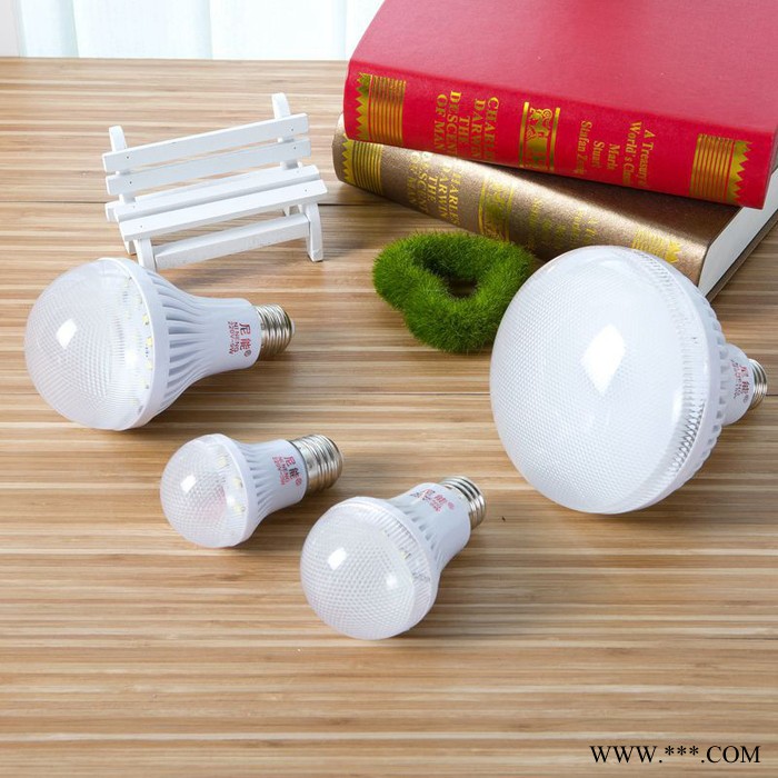 厂家供应 LED球泡灯e27节能灯 5Wled应急球泡灯塑料节能灯图3