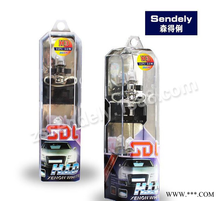 H3套装系列增强型高亮度汽车加氙气灯泡卤素汽车灯泡24V/ 55W白泡图2