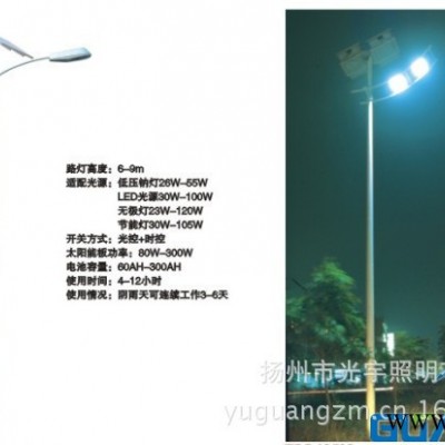1031光宇农村建设马路太阳能路灯 公园节能灯