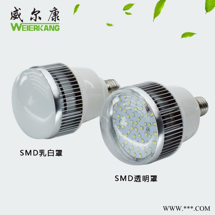 LED大功率球泡30W50W风冷球泡灯工棚灯车库仓库厂房工矿灯节能灯图3
