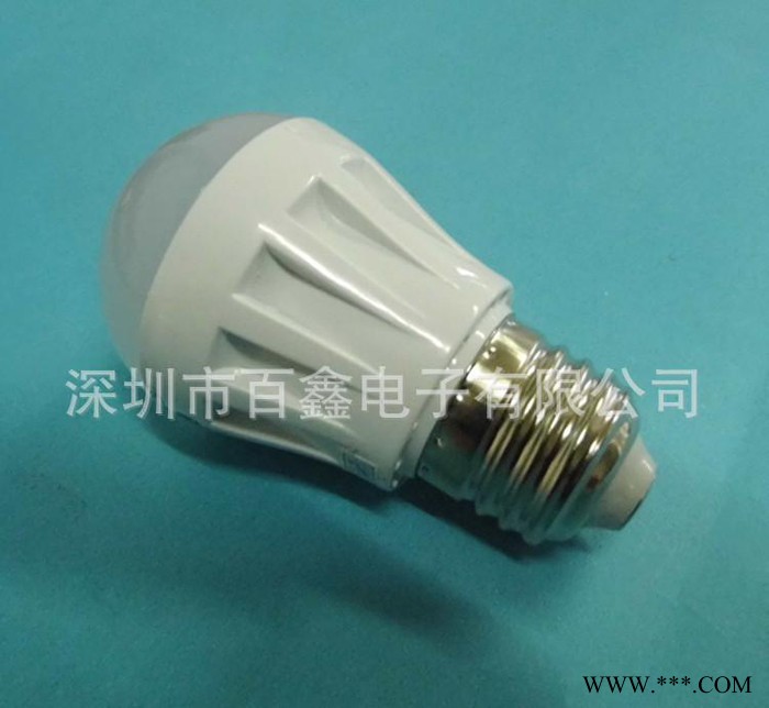 批发LED球泡灯 塑料球泡灯 室内照明 超亮球泡节能灯图3