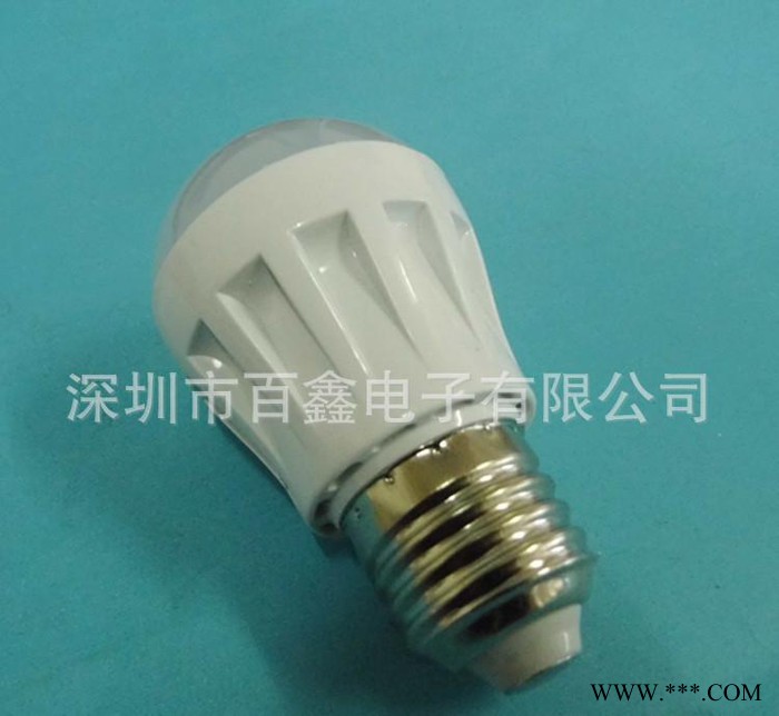 批发LED球泡灯 塑料球泡灯 室内照明 超亮球泡节能灯图2