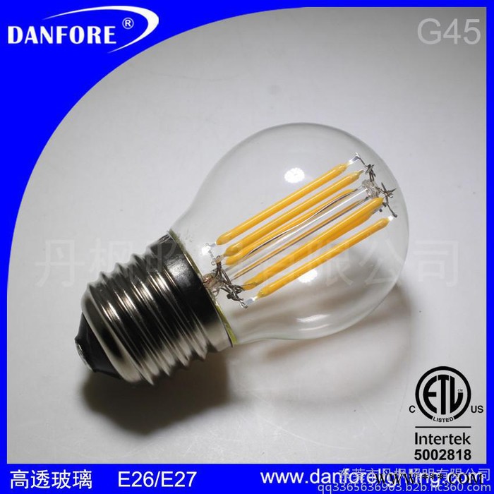 DanforeG45/G14 球泡灯    5W led节能灯  通过CE/ROHS/ETL认证 **质保两年图4