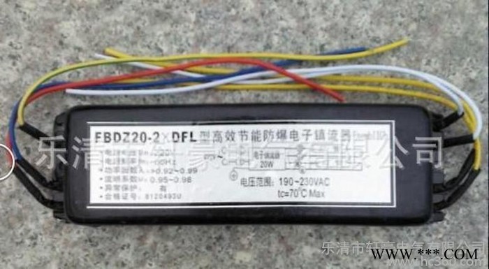 供应FBDZ20-2-DFL 1托2 防爆单脚荧光灯高效节能电子镇流器