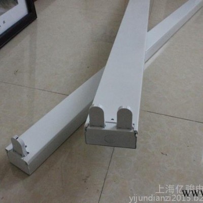 亿骏电子单支荧光灯支架1x36w厂家批发灯具0.5厚度特价促销中
