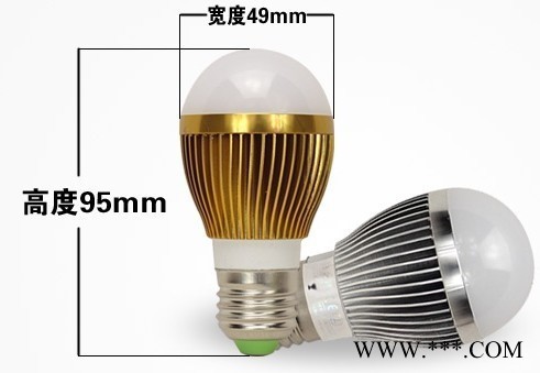 供应世纪星光XG-QP-3w家居照明灯饰灯具LED球泡灯图2