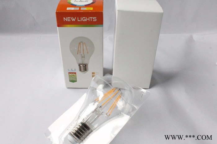 新光源LED球泡灯丝节能灯 A19 A60 家用高亮度灯泡 10W图1