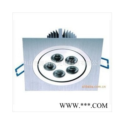 5W LED天花灯 5W正方形LED 筒灯 家居商业照明灯具