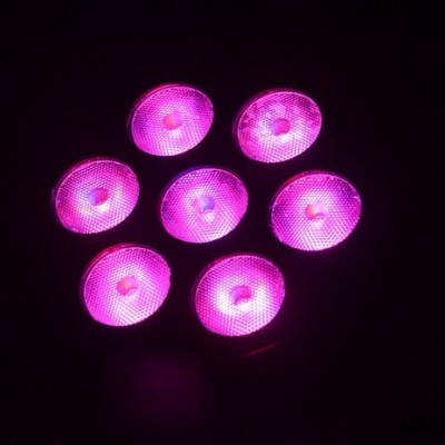 供应7颗4W led摇头灯 led摇头染色灯 led舞台灯 led帕灯 led投光灯 led摇头灯价格 led节能灯