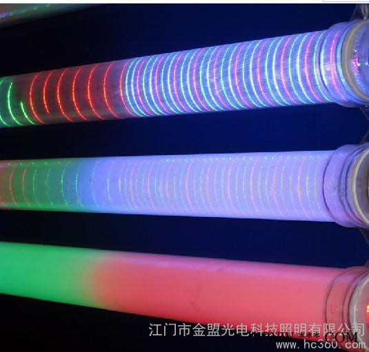 库存甩货LED数码管、护栏管，七彩追逐变色图2