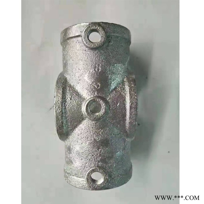 ** 防护栏管件 工具化防护栏管件 五通直角弯头扣件图7