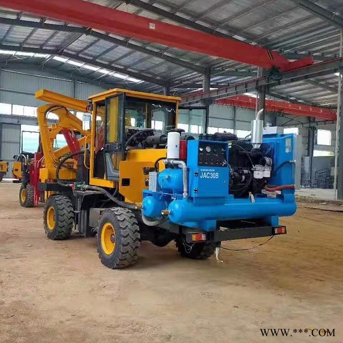 公路打桩机厂家 公路护栏管桩打桩的专用 公路护栏拔桩机图4