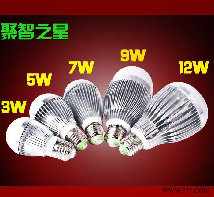 直销LED泡灯9W高亮度5730灯珠工厂商场车间节能灯泡改造图1