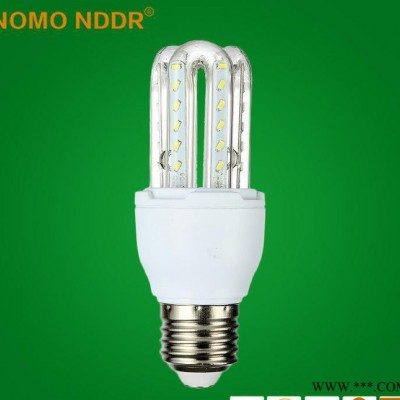 LED灯泡 7w E27大螺口超亮LED玉米灯 U型节能灯