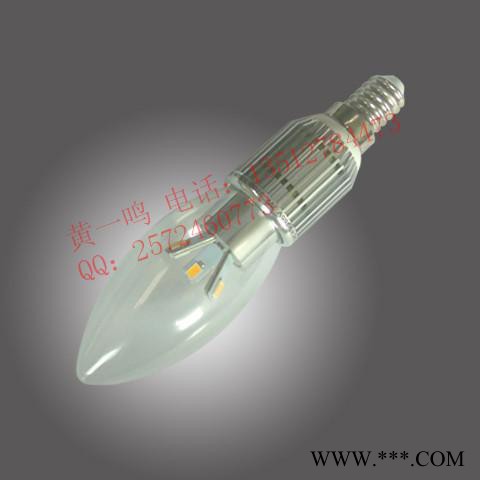 供应5W蜡烛灯 LED灯 LED室内照明 节能灯 LED批发 LED可调光