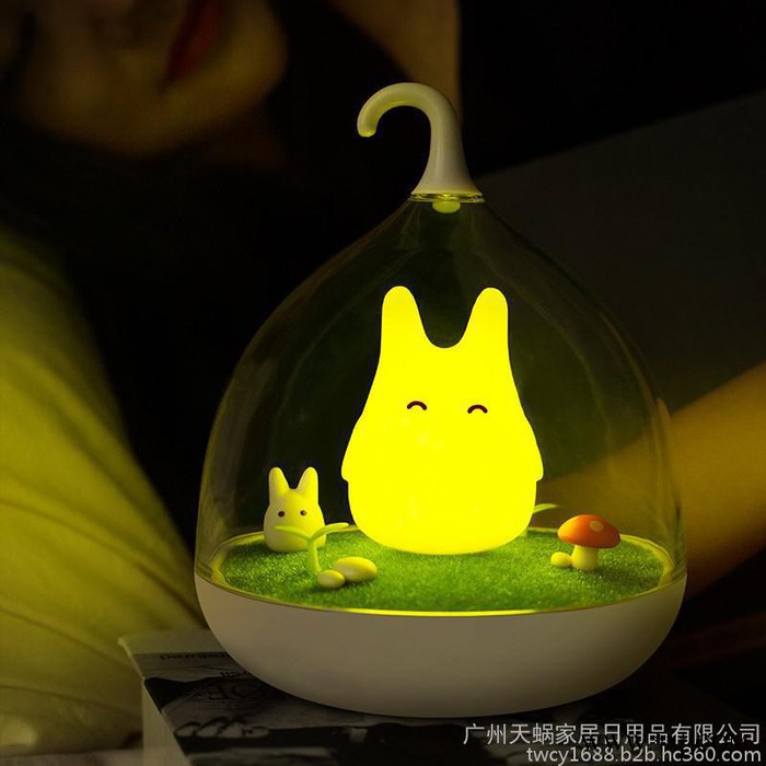 天蜗创意奇幻精灵振动感应小夜灯usb充电台灯氛围灯新奇特节能灯图3