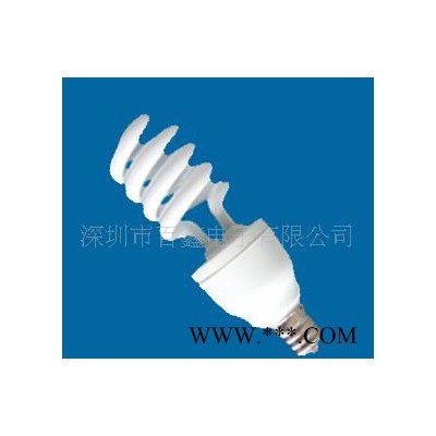 E27灯头 DC12V直流灯 低压半螺旋节能灯