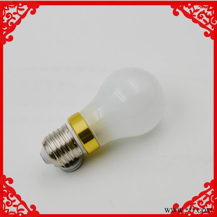 LED螺口E27透明5W磨砂圆球泡蜡烛灯泡3W室内照明楼道灯高效节能灯图4