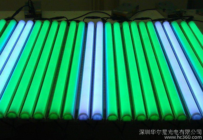 LED护栏管 12w内控护栏管 单黄单白护拦管 5050le图2