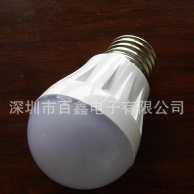 深圳百鑫直销LED球泡灯 3W超亮 led节能灯批发  量大优惠