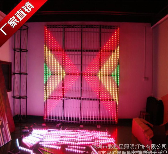 特价外控led六段护栏管 全彩轮廓灯 108珠高亮护栏管图2