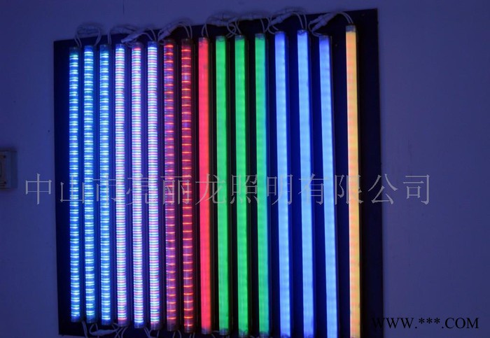 中山市亮丽龙户外LED护栏管/LED单色护栏管LED5050七彩护栏管图1