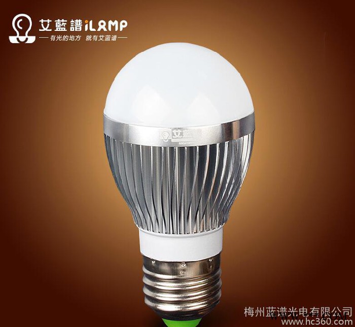 厂家批发LED球泡灯3W E27出口品质 可定制5w7w9w 家居商业照明图2