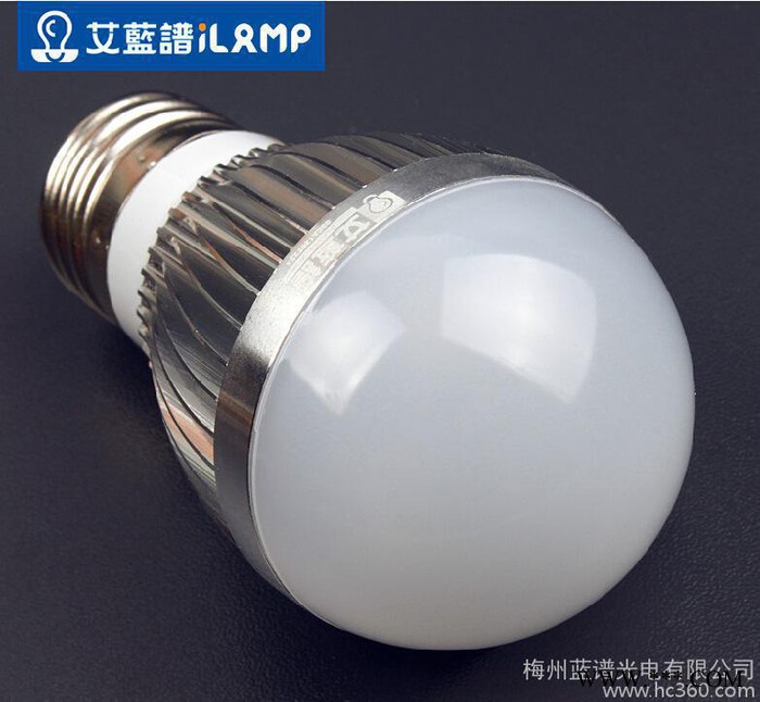 厂家批发LED球泡灯3W E27出口品质 可定制5w7w9w 家居商业照明图1