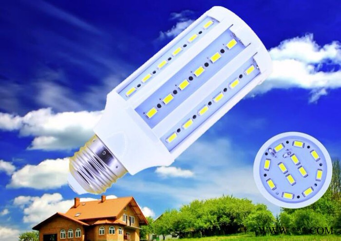 翔明电子SZXMDZ LED5730贴片玉米灯44株9W室内照明灯泡E27螺口节能灯