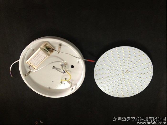 供应深圳**微波感应LED吸顶灯，LED节能灯批发，雷达感应LED吸顶图2
