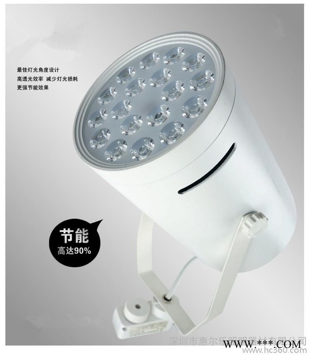 供应高端LED品牌 惠尔乐 LED橱窗展厅背景灯 ，LED服装店节能灯图2