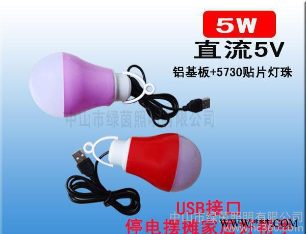 usb灯5V6Vled节能灯野营户外应急照明太阳能移动电源充图2