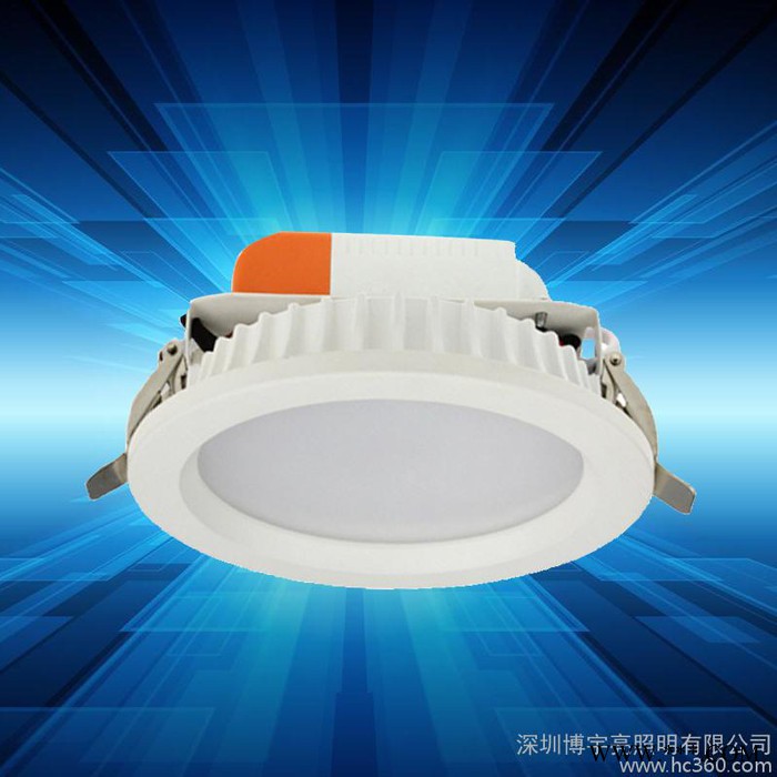 LED灯LED节能灯LED筒灯 LED车铝天花筒灯24W8寸 筒灯**图2