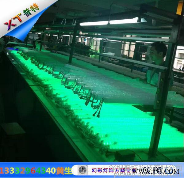 外控6段七彩全彩护栏管白光外控数码管  单色跑动外控护栏管七彩外控6段数码管  深圳外控内控护栏管生产厂家批发价格图2