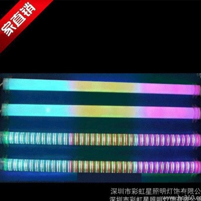 特价：led护栏管，铝座6段全彩50*37mm 质保2年 量大从优