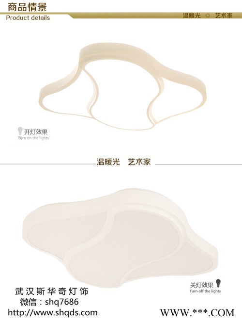 家居照明/武汉斯华奇灯饰/创意LED灯具——纶玥图2