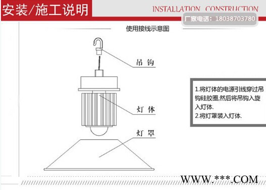 LED工矿灯，工矿灯厂家，UL,DLC,CE,SAA,认证工矿灯图5