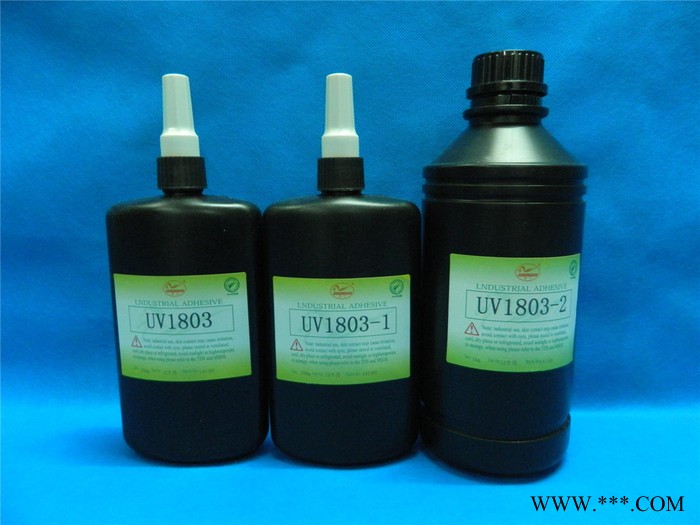 翼马牌UV1803UV胶水用于PC LED护栏管粘接 PC与玻璃粘接 光纤 灯饰 灯具粘接固定